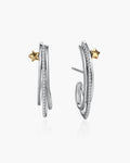 925 Sterling Silver Earrings for Women, Stud Earrings, SA SILVERAGE