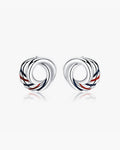 925 Sterling Silver Earrings for Women, Stud Earrings, SA SILVERAGE