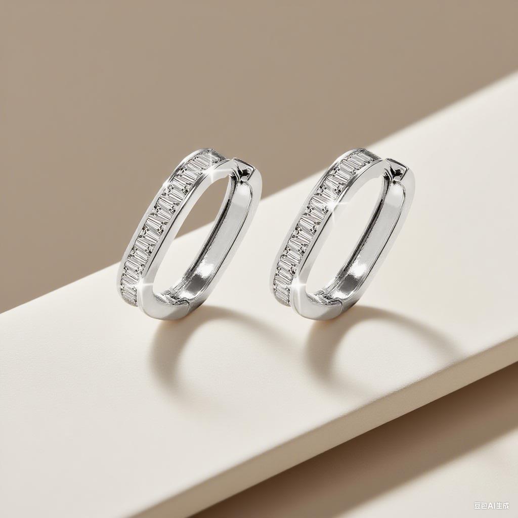 SA SILVERAGE Gold-Plated CZ Hoop Earrings - Trendy Huggies, Everyday Wear Accessory, Ideal for Back-to-School Day 1 - gold