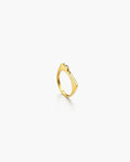 18K Gold Plated Delicate CZ Ring