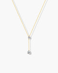 18K Gold Plated Y-Shape Drop Pendant Necklace