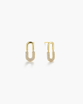Oversized CZ Drop Earrings