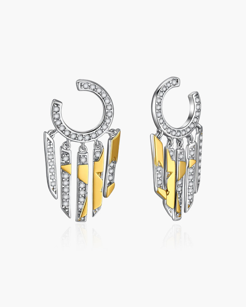 925 Sterling Silver Earrings for Women, Drop Earrings, SA SILVERAGE