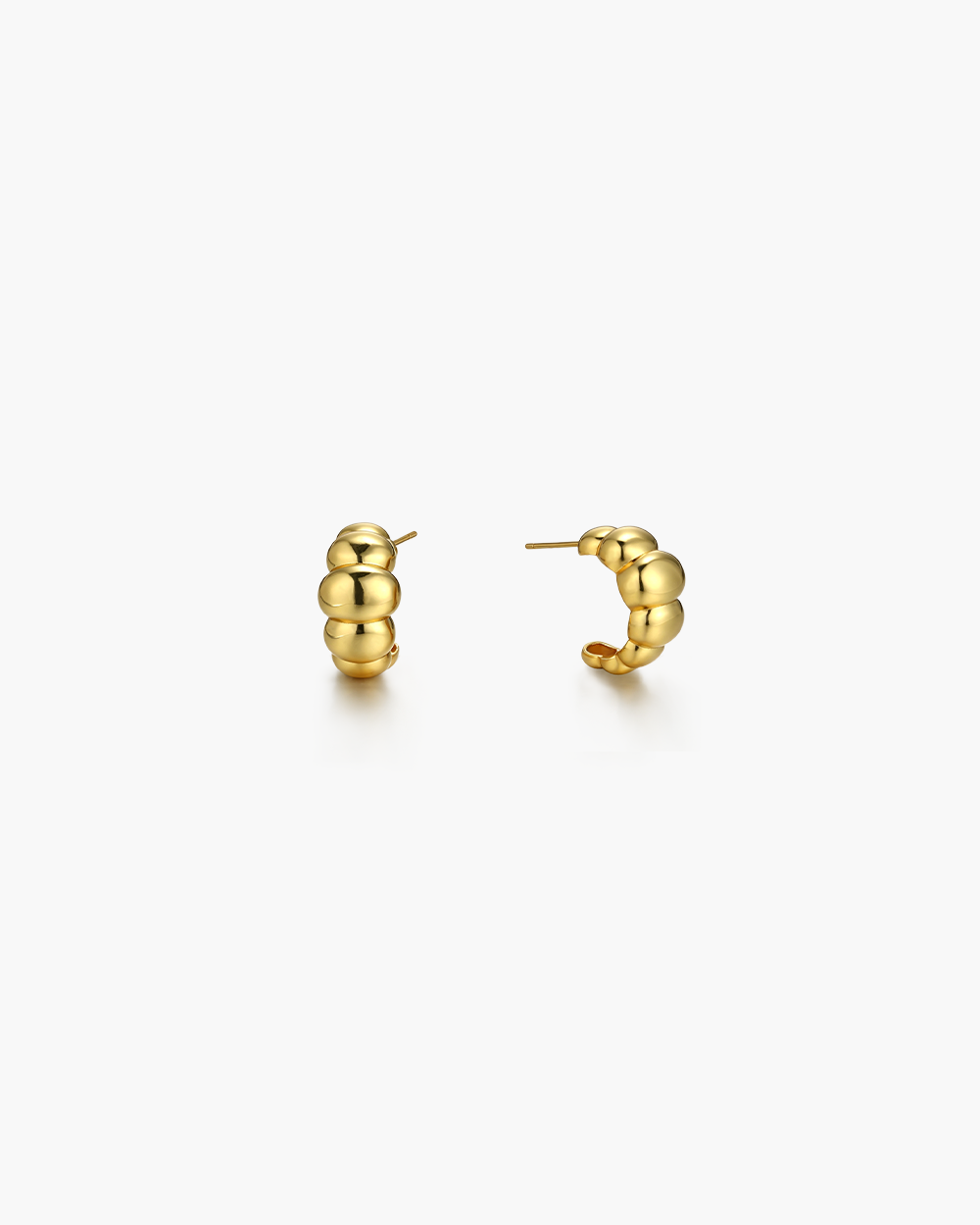Puffy Charlotte Stud Earrings