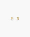 18K Gold Plated Dainty CZ Drop Earrings