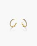 Linear CZ Drop Earrings