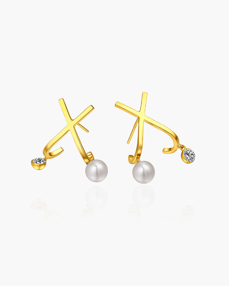 925 Sterling Silver Earrings for Women, Drop Earrings, SA SILVERAGE