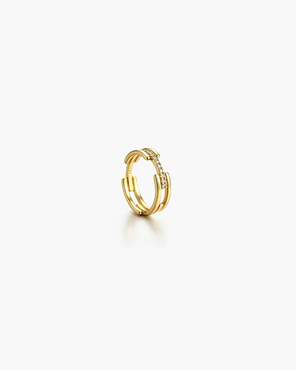 Double-Row Openwork Ring