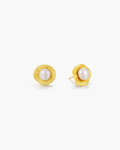 Large Freshwater Pearl Stud Earrings
