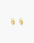 14K Gold Plated Pearl Drop Earrings