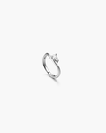 Round Solitaire CZ Ring