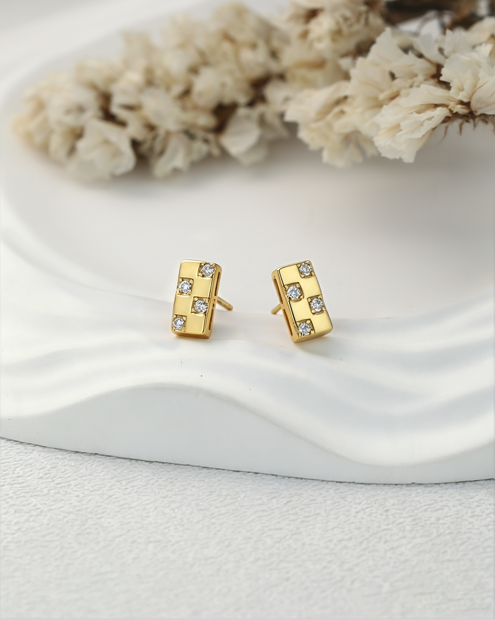 Marquise CZ Drop Earrings