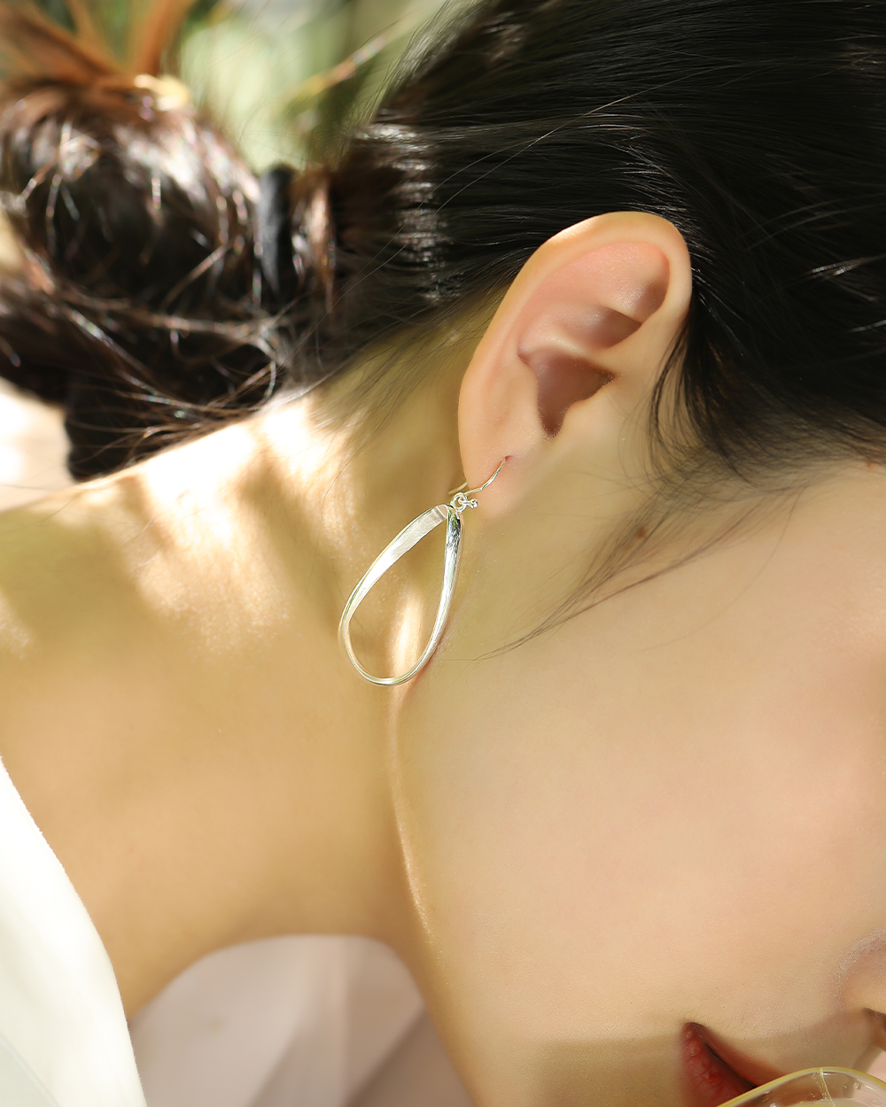 Sterling Silver Statement Drop Earrings