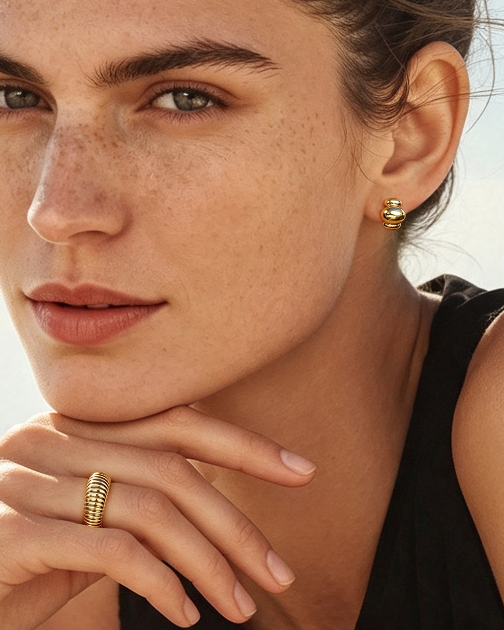 Orbit Bubble Stud Earrings