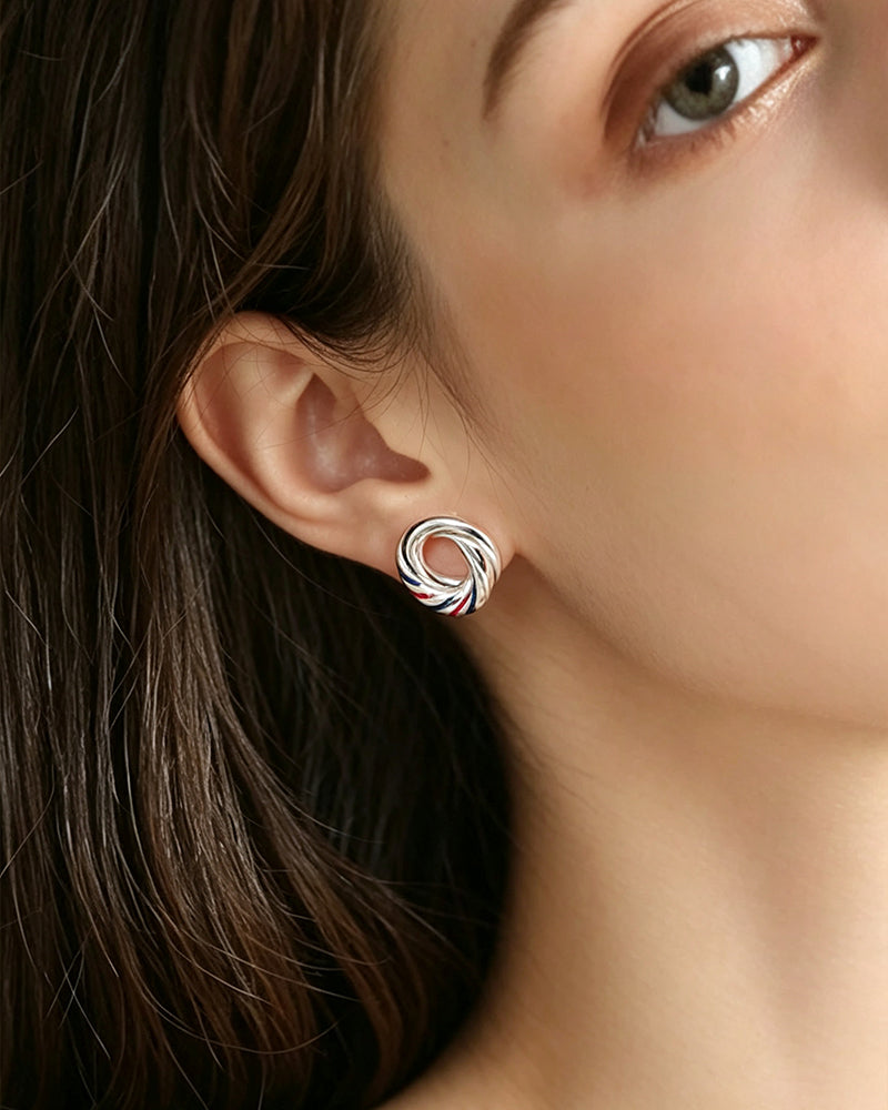 925 Sterling Silver Earrings for Women, Stud Earrings, SA SILVERAGE