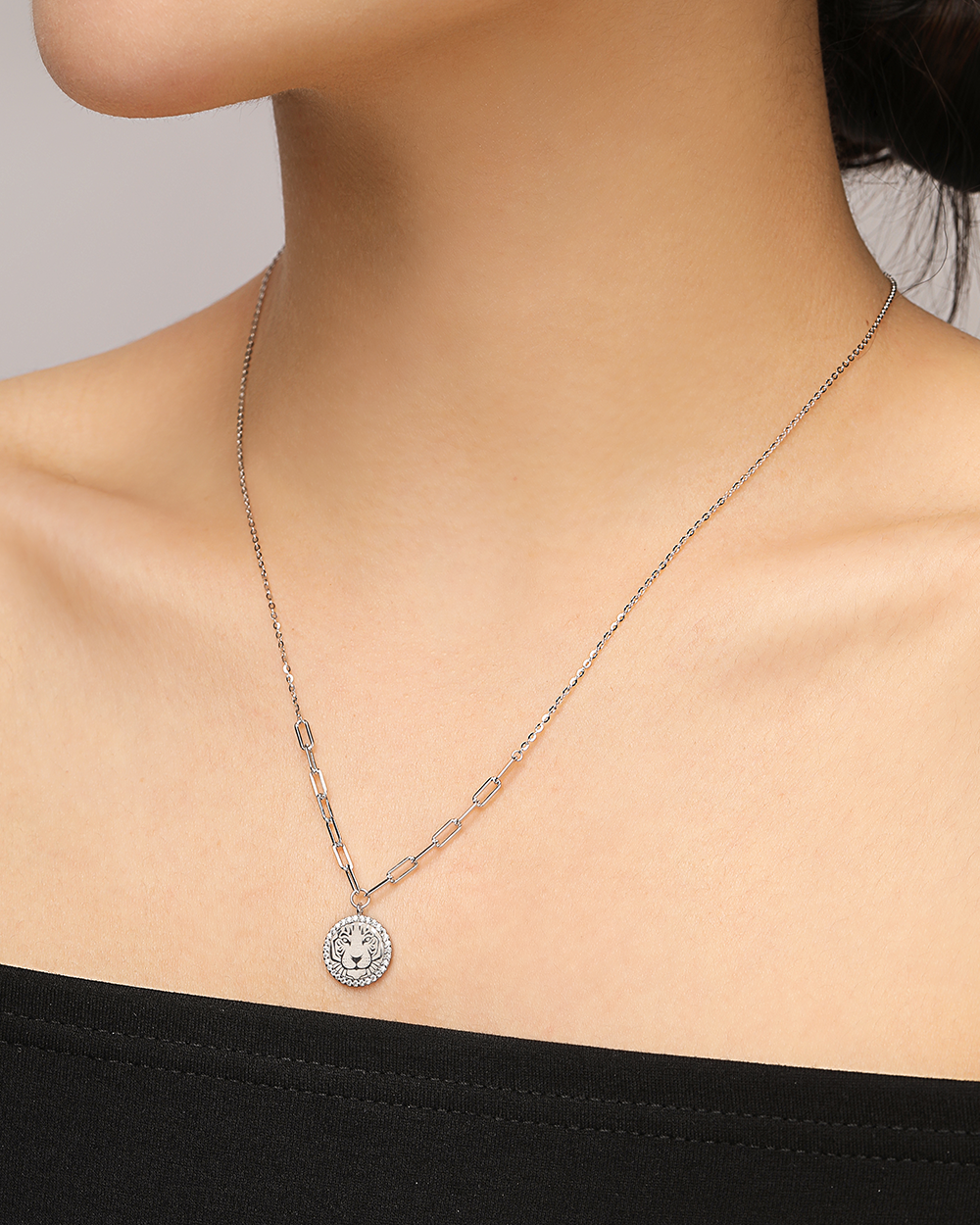 14K Gold Plated Classic CZ Pendant Necklace