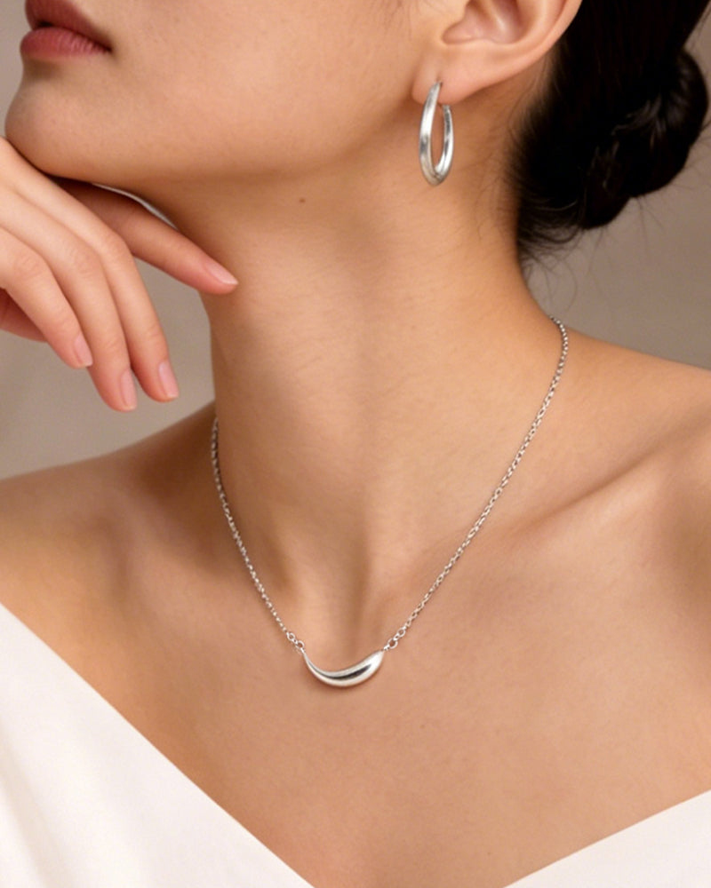 925 Sterling Silver Necklace for Women, Pendant Necklace, SA SILVERAGE