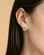 925 Sterling Silver Earrings for Women, Stud Earrings, SA SILVERAGE
