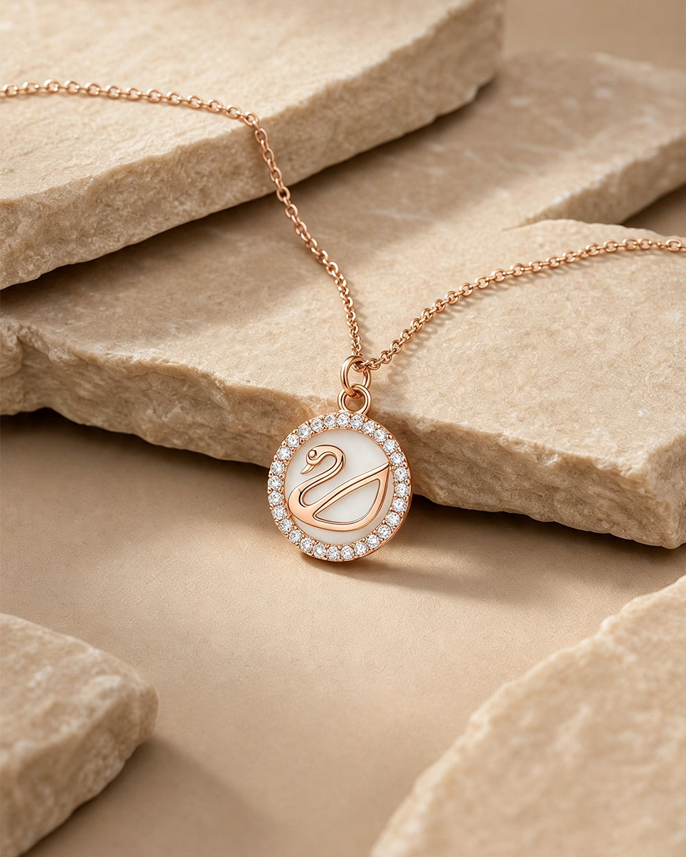 Cubic Zirconia Pendant Necklace